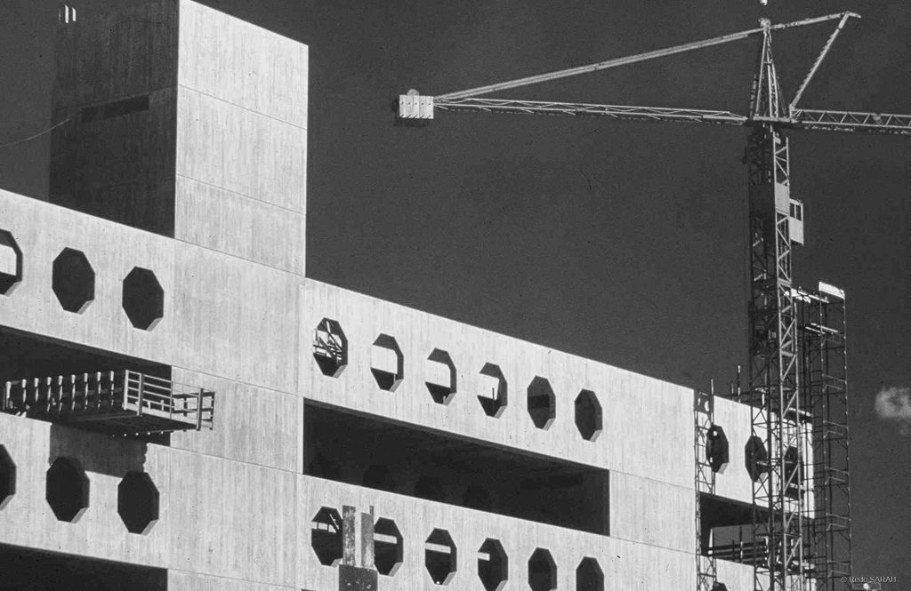 Hospital SARAH Centro sendo construído 20200926 | Hospital SARAH Centro 40 Anos