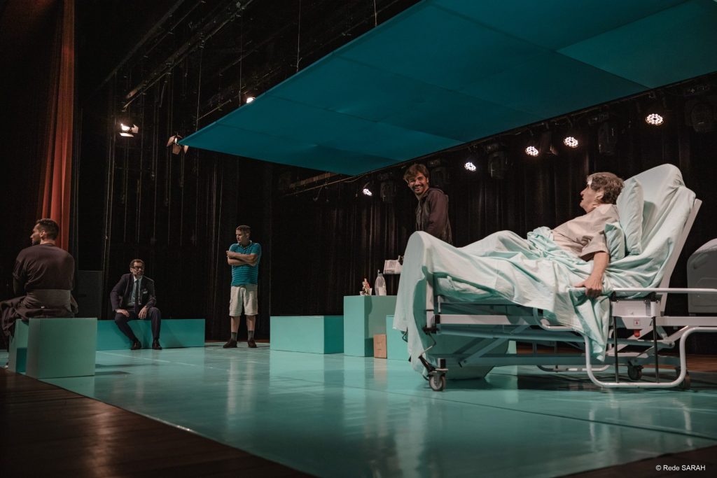 Otávio Augusto, Alexandre Menezes, Daniel Marano, André Rosa e Alexandre Galindo em "A Tropa"