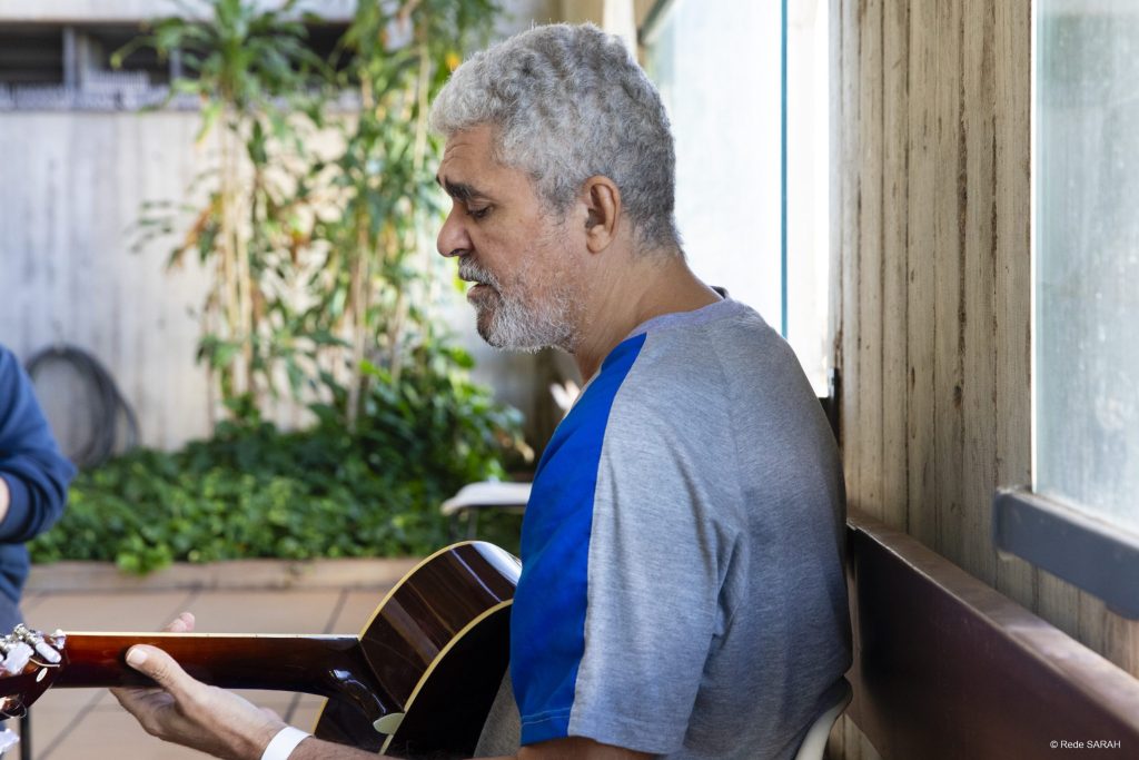 João Lelis, músico e paciente do SARAH Brasília