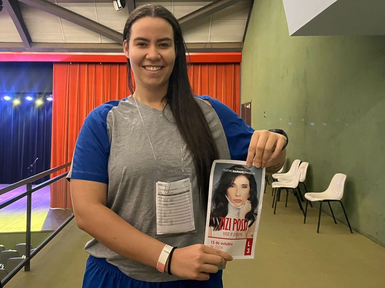 Letícia Mendes, estudante de direito e paciente do SARAH Brasília