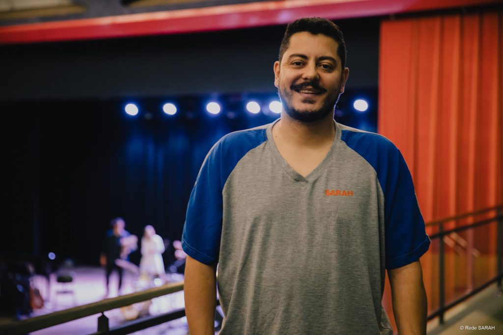 Edivar dos Santos, empreendedor e paciente do SARAH Brasília