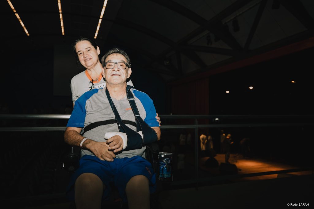 Antero Silva, escritor e paciente do SARAH