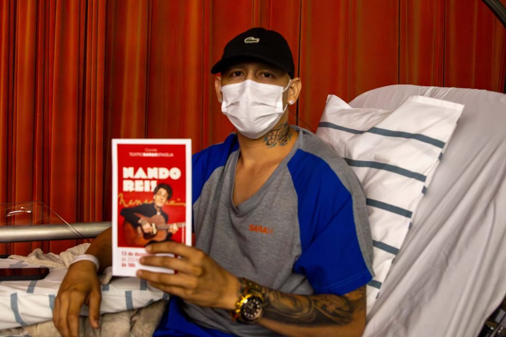 Wellington da Silva, paciente do SARAH Brasília