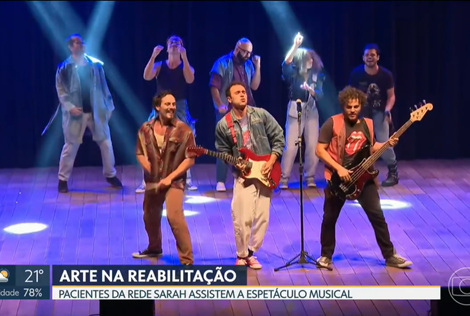 O espetáculo "Vital" (Captura de tela - Crédito: TV Globo)