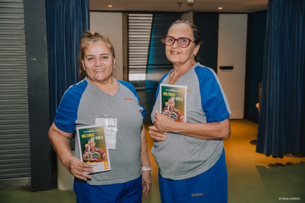 Pacientes Zenaide Catarina da Silva e Maria Necilandia Maia